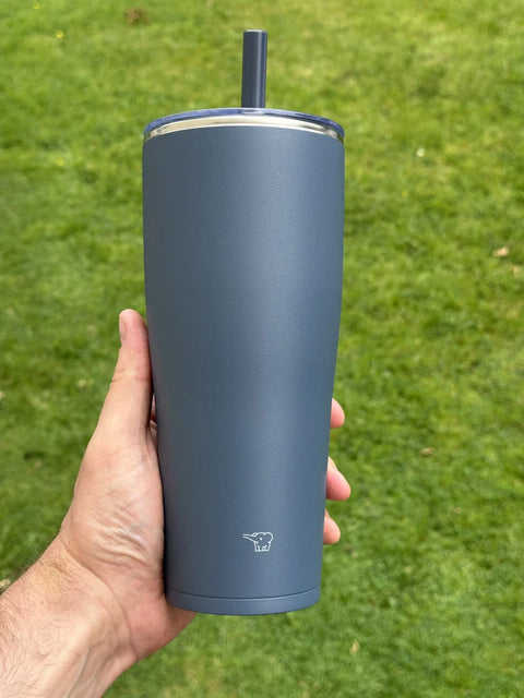 Zojirushi Straw Tumbler SX-HA-HAM Dark Blue from 720 ml (24.35 oz) up to 890 ml (30.10 oz)