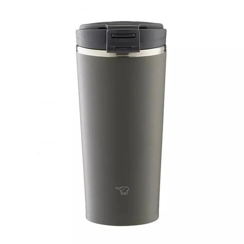 Zojirushi Stainless Tumbler SX-KAHM Light Smoke Gray from 300 ml (10.15 oz) up to 400 ml (13.55 oz)