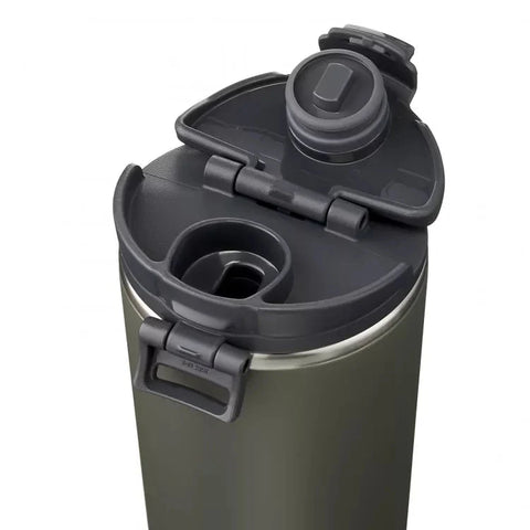 Zojirushi Stainless Tumbler SX-KAHM Light Smoke Gray from 300 ml (10.15 oz) up to 400 ml (13.55 oz)