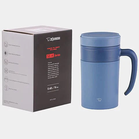 Zojirushi Tumbler with Handle SE-KAE48AZ Prussian Blue 480 ml (16.2 oz)